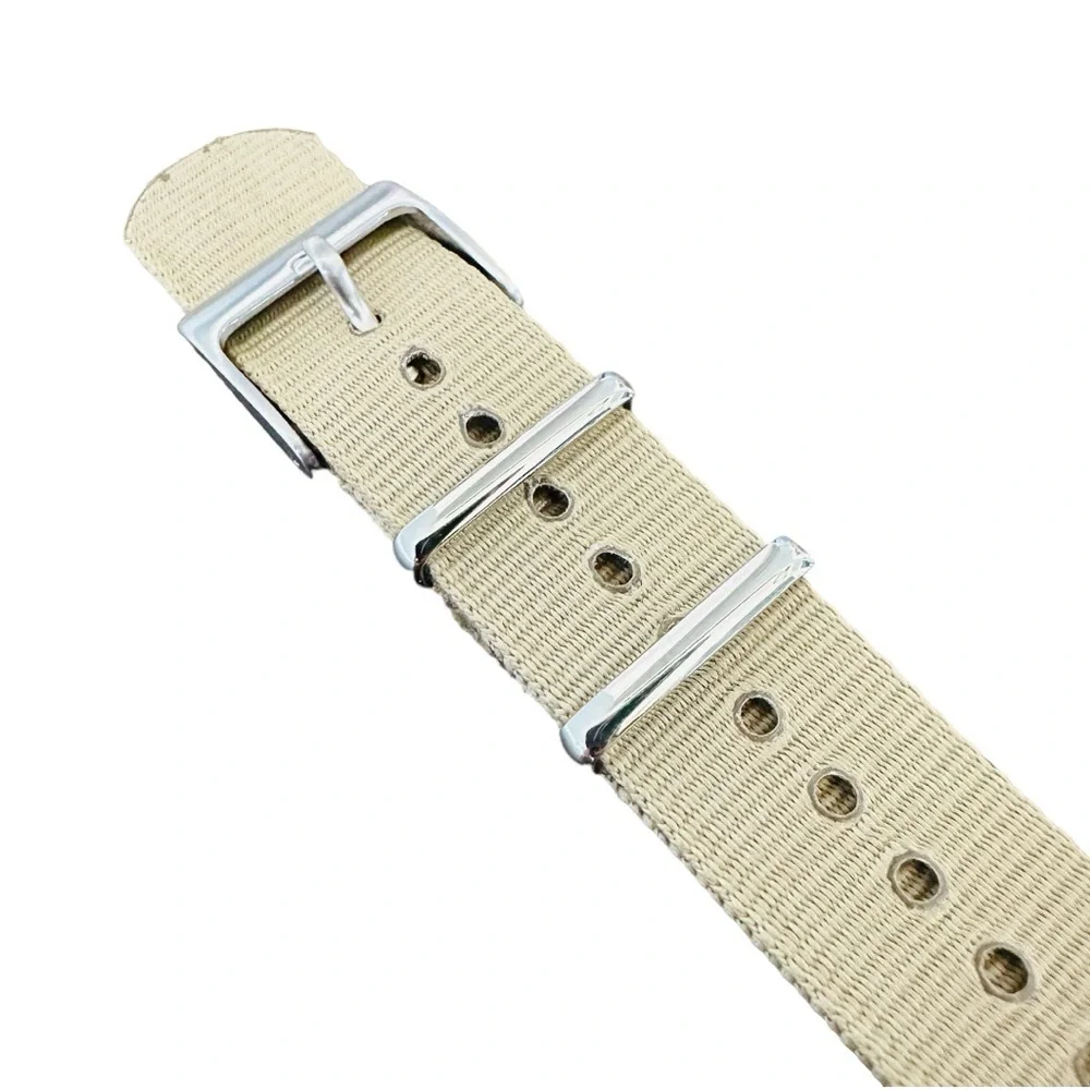 Fossil Khaki Nylon Watch Strap NWOT